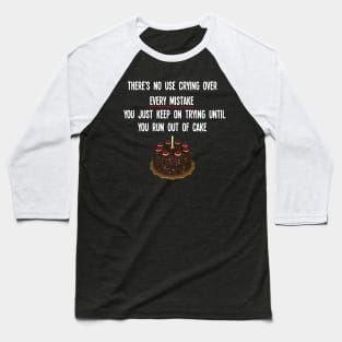 Portal GLaDOS Quote Baseball T-Shirt